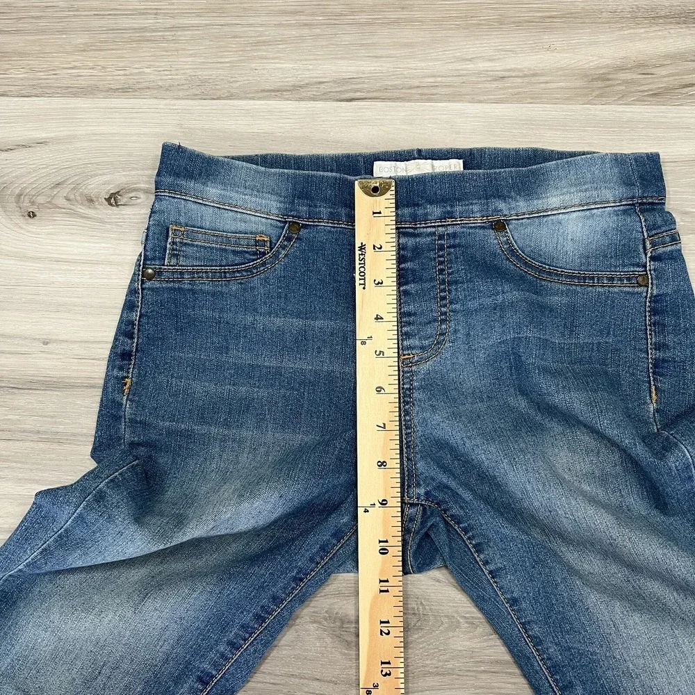 Boston Proper Skinny Straight Leg Stretch Women's 2 Jeans Light Washed Denim